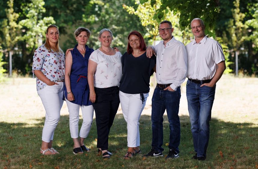 Gruppenbild vom Team Palliativ Notdienst Nordsachsen